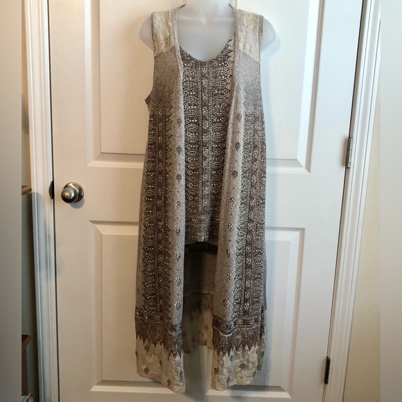 Vocal Tops - VOCAL TWO PIECE TOP AND DUSTER LARGE